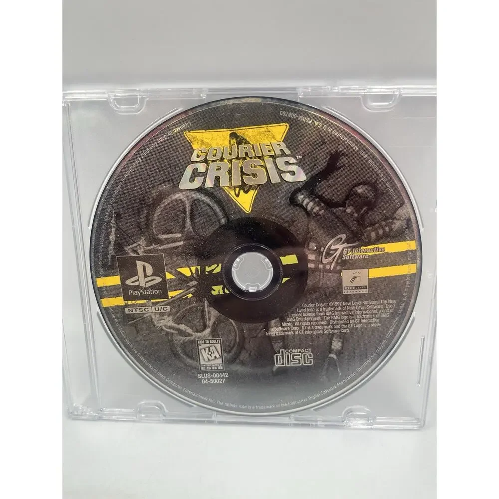 Courier Crisis - Loose Sony PS1 Playstation 1 Disc